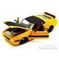 thumbnail image 3 of 1973 Ford Mustang Mach 1, Yellow - Jada Toys Bigtime Muscle 96764 - 1/24 scale Diecast Model Toy Car, 3 of 6