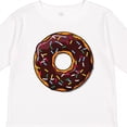 thumbnail image 4 of Inktastic Chololate Donut with Sprinkles Boys or Girls Long Sleeve Toddler T-Shirt, 4 of 5