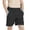 Black, variant on IROINNID Men's Summer Plus Size Quick Dry Elastic Casual Bermuda Beach Shorts With Pocket