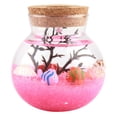 thumbnail image 1 of Botella con micropaisaje colorido, decoración de mesa y regalo DIY, luz nocturna LED con forma de océano, 1 of 8