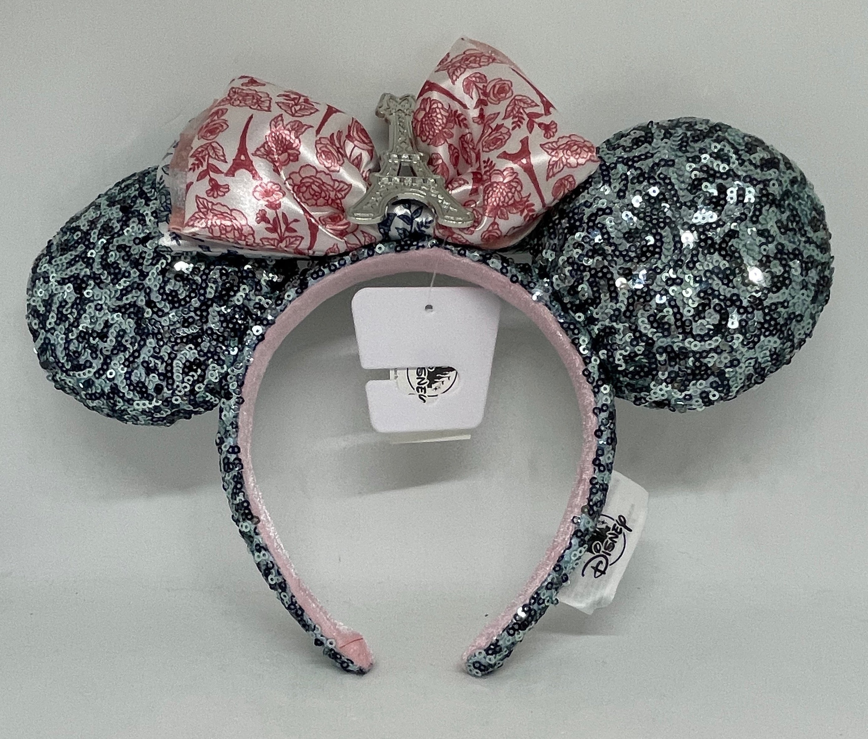 Disney Parks Ear Headband Sequined Eiffel Tower Minnie Ears  display picture 1