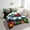 Red Grey Green, variant on Erosebridal Cute Ladybug Bedding Twin Size, Wildlif Insect Animal Bed in a Bag Twin size, Reversible 7-Piece