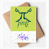 Mathematical Science Pirate Pi Welcome Back Greeting Cards Envelopes Blank