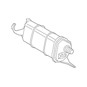 Genuine OE BMW Vapor Canister - 16-13-7-303-943