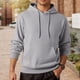 thumbnail image 1 of MHFRRA Suéter de Otoño E Invierno para Hombre, Sudadera con Capucha de Tendencia, Chaqueta Deportiva, Jersey Holgado de Talla Grande Gris, 1 of 4