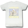 thumbnail image 1 of Animal House Cartoon White Adult T-Shirt, 1 of 1