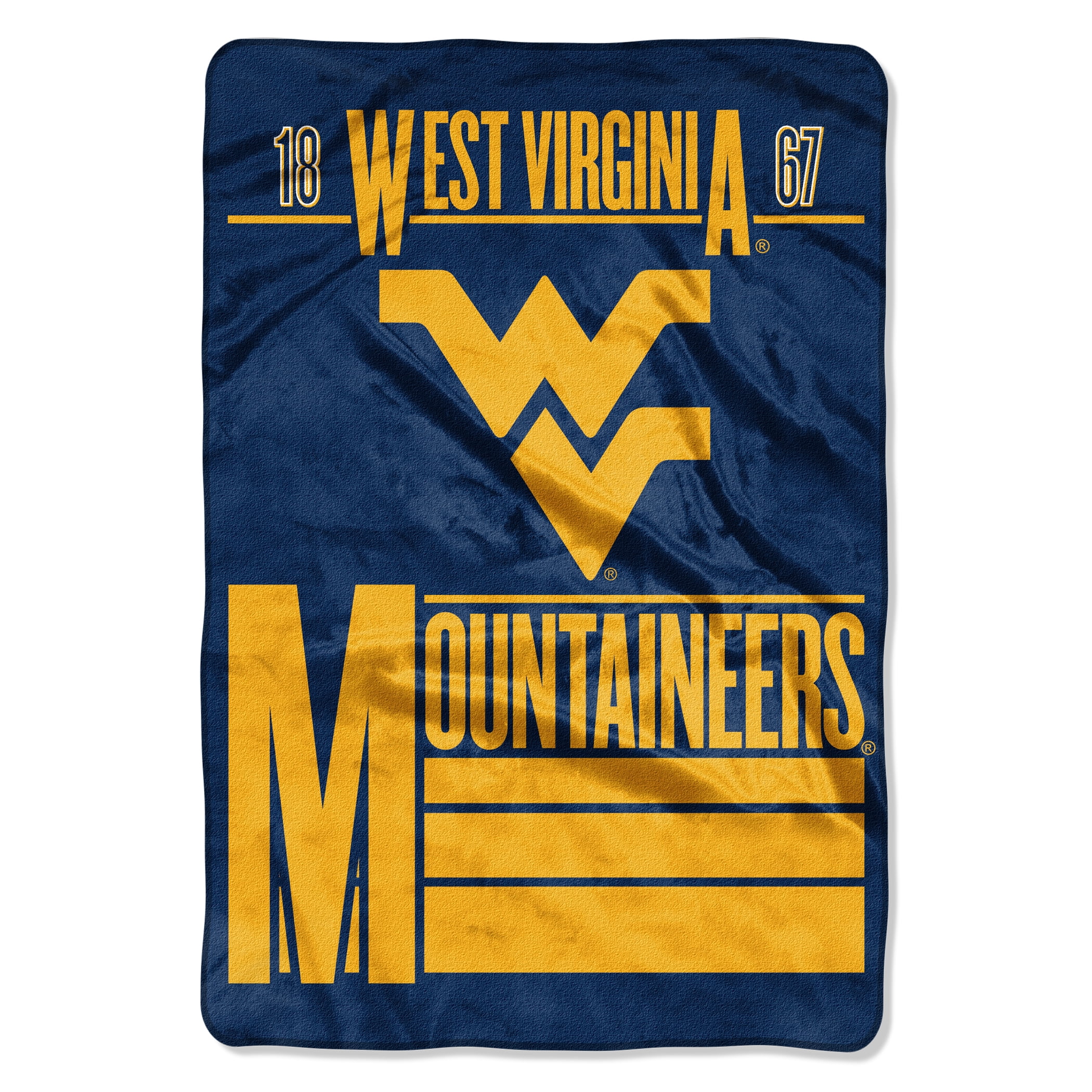 NCAA West Virginia Mountaineers Large Ball Ornament