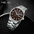 thumbnail image 5 of HELEI Men's Quartz Watch Waterproof Wristwatches 802744075148, 5 of 9
