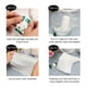 thumbnail image 4 of Vogacara 50 Uds. Toalla desechable comprimida portátil de viaje, toalla facial no tejida, toallita húmeda para agua, pañuelos humedecidos para Cuerpo del baño Vogacara CE000631-00, 4 of 6