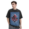 thumbnail image 2 of Spider-Man 230g Vintage Washed Drop Shoulder T-Shirt - Iron On, 2 of 7