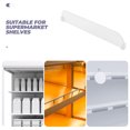 thumbnail image 3 of HEALEEP Adjustable Shelf Divider Wooden Transparent Plastic Tool Free Installation 2Pack for Retailers, 3 of 8