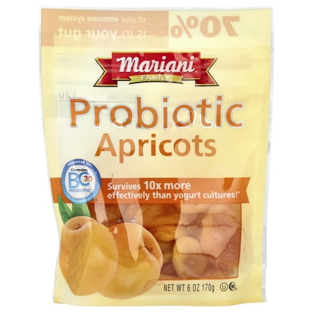 Mariani Probiotic Apricots, 6 oz