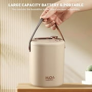 Skdwakiz 2L Humidifier for Room, 3 Gear 2 Spray Portable Cool Mist Humidifiers with Night Light, 28 dB Quiet Top-Fill Ultrasonic Diffuser for Large Room