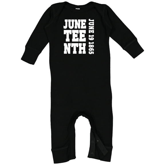 Inktastic Juneteenth June 19, 1865 Baby Romper Coveralls