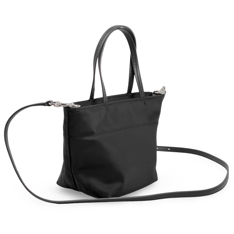 Tory Burch Women's Small Nylon Top-Zip Crossbody Bag (Black