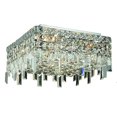 thumbnail image 1 of Elegant Lighting Maxime 12" 4 Light Elegant Crystal Flush Mount, 1 of 1