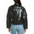 thumbnail image 2 of Apparis womens  Gigi Padded Bomber, l, Black, 2 of 3