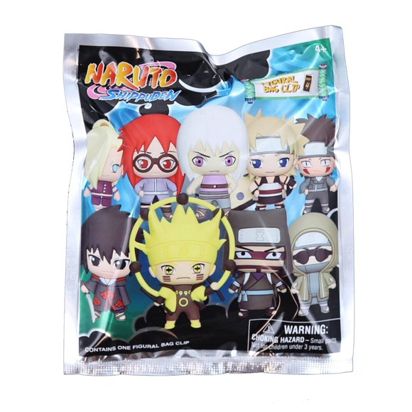 Llavero con clip para bolso Naruto Shippuden Series 4, 3D Foam Viz Media