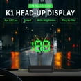 thumbnail image 5 of Car Digital GPS Speedo Speed MPH HUD Head Up Display Speedometer Universal N ew, 5 of 9