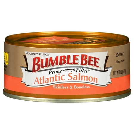 Bumble Bee Prime Fillet Skinless & Boneless Atlantic Salmon 5 oz