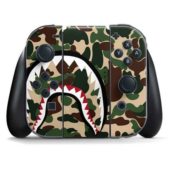 Skinit Shark Teeth Street Camo Nintendo Switch Joy Con Controller Skin