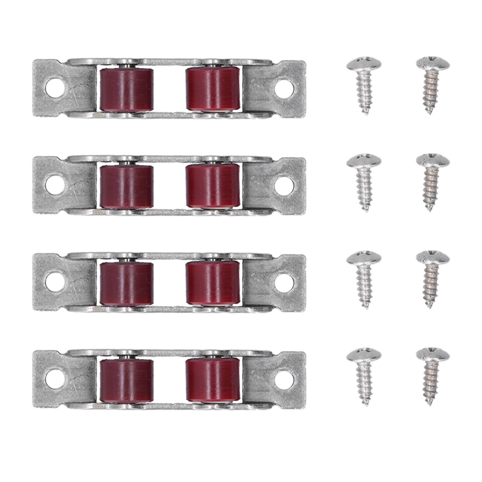 FAGINEY Sliding Window Pulley,Sliding Window Roller,4Set Push Pull