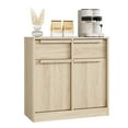 thumbnail image 1 of Modern Multi-Size Sideboard Buffet Cabinet - Wood Grain Panels & Drawer Storage, Perfect for Kitchen/Dining Room, 1 of 7