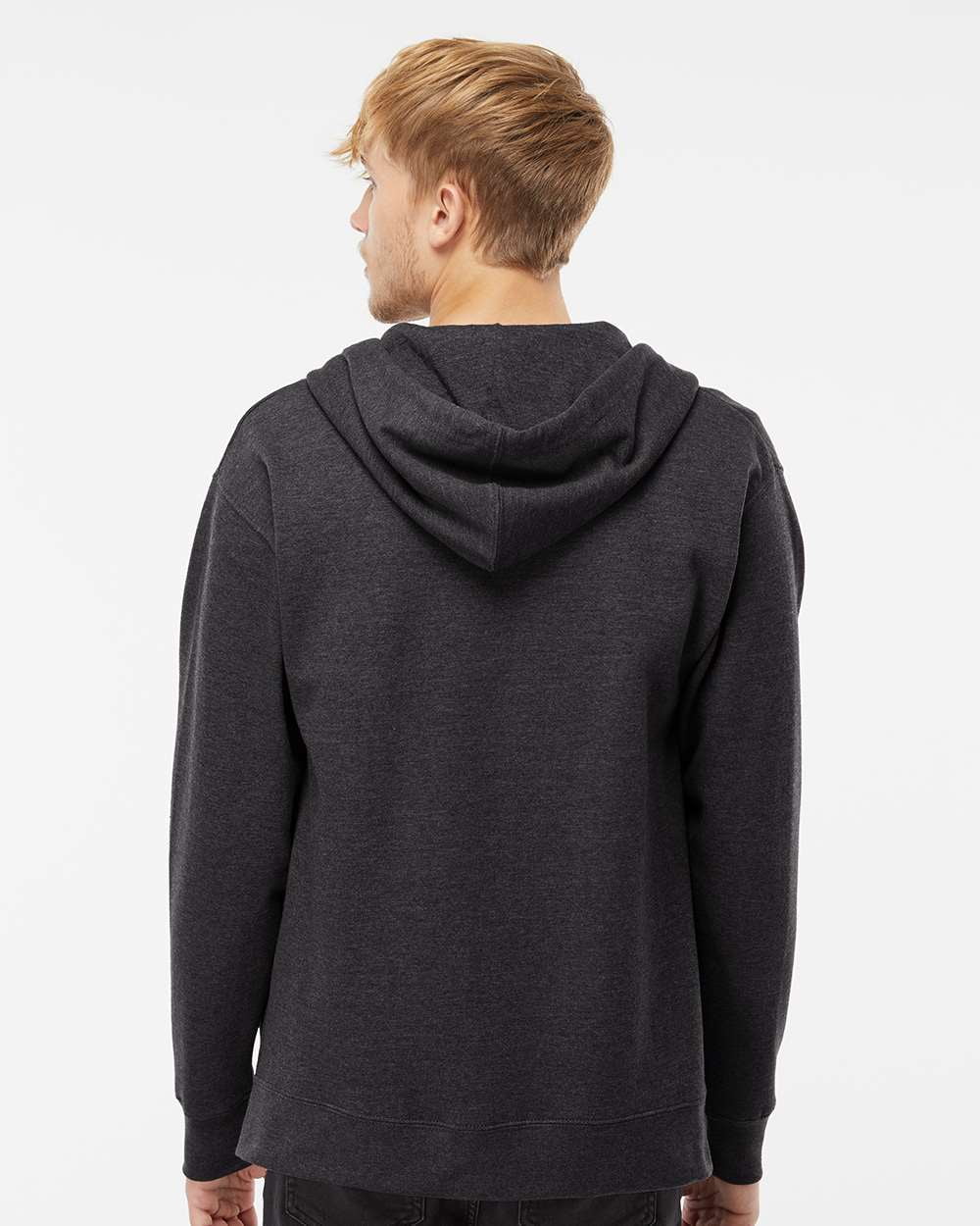 Independent Trading Co. Midweight Full-Zip Hooded Sweatshirt