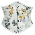 thumbnail image 1 of Faja moldeadora de cintura para mujer, con estampado floral, estilo corto, corsé moldeador de cintura, faja de poliéster para mujer, 1 of 8
