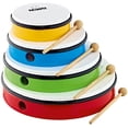 thumbnail image 2 of Nino Percussion NINOSET6 Hand Set with 4 Drum Sizes, Includes 4 Mallets and Bag, inch (, 2 of 5