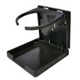 thumbnail image 4 of 2 Pcs Porte-Gobelet Pliant Universel Réglable pour Voiture Van Bateau Noir, 4 of 8