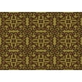 thumbnail image 1 of Ahgly Company Indoor Rectangle Patterned Blood Night Red Area Rugs, 8' x 10', 1 of 6
