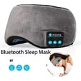 thumbnail image 3 of HLONK Masque de Sommeil Bluetooth Sans Fil Masque pour les Yeux Musical avec Batterie de 6 à 8 Heures Masque de Sommeil Doux avec Écouteurs Bluetooth à Réduction de Bruit Confortable Gris, 3 of 6