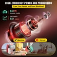 thumbnail image 4 of KFFKFF Commercial Meat Cutting Machine, 551 Lbs/H 850W Meat Shredding Machine, 3.5mm Blade Electric Meat Cutter, Stainless Steel Restaurant Food Cutter, for Kitchen Supermarket Lamb Beef Chicken, Red, 4 of 9