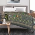 thumbnail image 5 of Old School RuneScape (OSRS) Maxed Stats 99 Fleece Sherpa Blanket - Classic MMORPG Fan Collection, Premium Soft Cozy Bedding for Gaming Rooms/Dorms/Office Naps (2277), 5 of 9