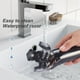 thumbnail image 3 of Afeitadora eléctrica para hombres, afeitadora recargable, resistente al agua, rotativa para afeitar con recortador de nariz, patillas, cepillo de limpieza facial, 3 of 5