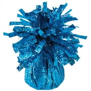 PMU Kisses Balloon Weights - Decorative Balloon Weight for Christmas, Thanksgiving, Birthday, Party Favors, Wedding & Baby Shower - 6oz. Peacock Blue, Pkg/12