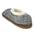 thumbnail image 3 of Gaahuu womens cozee yarn shearling lined soft sole mocassin slipper, 3 of 4