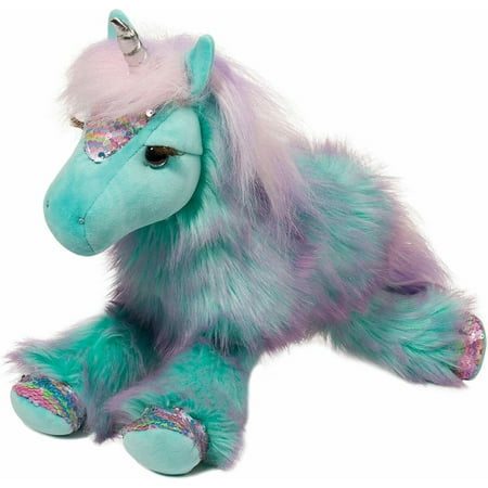 Douglas Cuddle Toys Veda Unicorn Rainbow Fuzzle # 4274 Stuffed Animal Toy