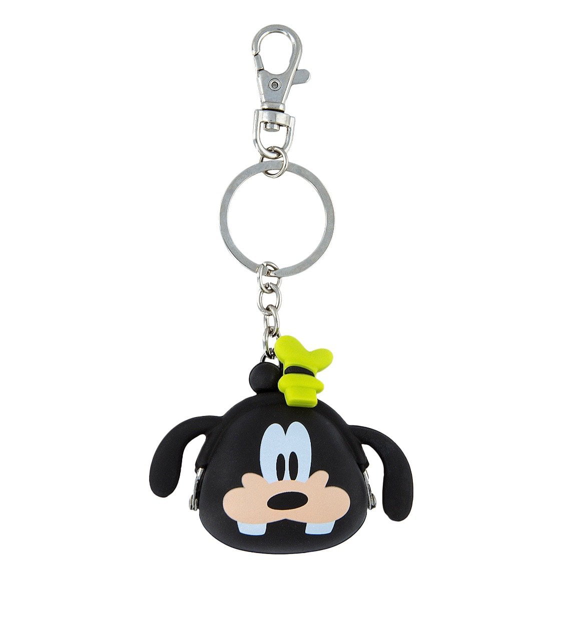 Disney Parks Goofy Coin Purse Silicone Keychain New with