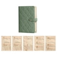 thumbnail image 2 of Travel Jewelry Notebook, Jewelry Organizer Booklet, Jewelry Storage Notebook, Quilted PU Leather Travel Jewelry Organizer Book, Portable Ring Necklace Earring Storage Case for Women, 27x5.71in, 2 of 9