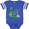 thumbnail image 3 of Inktastic My Granna Loves Me Grandson Boys Baby Bodysuit, 3 of 5