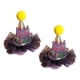 thumbnail image 5 of Pinzas para el pelo Yuyangstore Halloween accesorios para el cabello diseño de gorra puntiaguda amarillo, 5 of 8