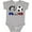 AC-Heather Grey, variant on Inktastic Go, France- Soccer, Football Boys or Girls Baby Bodysuit