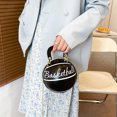 thumbnail image 2 of Sywqhk Bolsos De Hombro Para Mujer, Cadena De Baloncesto, Monedero De Bola, Bolso Cruzado (Negro) Sywqhk Para estrenar, 2 of 9