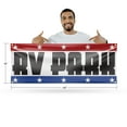 thumbnail image 2 of RV Park Banner Sign 18 Inch x 48 Inch | 13 oz Vinyl with Metal Grommets | Heavy-Duty Single-Sided Outdoor Durable Printed High-Quality Weatherproof | Made in the USA, 2 of 6