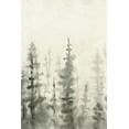 thumbnail image 2 of Caroline, Emma 11x14 Gold Ornate Wood Framed with Double Matting Museum Art Print Titled - Ink Pine Woods I, 2 of 4