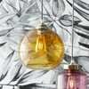 Sahara Gold Cocoon Style Pendant Light by Drew Barrymore Flower Home, UL Listed, LED Bulb Included