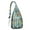 White-21, variant on Sushi Party Sling Backpack – Colorful Cartoon Sushi Design Shoulder Bag, Multi-Functional Water-Resistant Pack for Travel