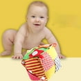 thumbnail image 1 of Neinkie Dice Toy Owl Shape Early Development Skin-friendly Baby Cloth Dice Toy for Kindergarten, 1 of 9